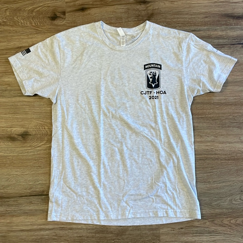 Task Force Iron Gray Grey & Black Short Sleeve T-Shirt